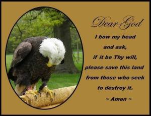 Bowing Eagle Prayer