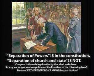 Separation of State_Church Not